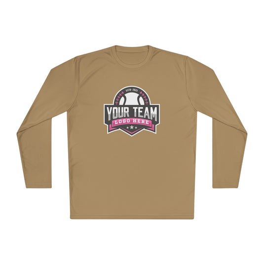 Unisex Adult Long Sleeve Competitor Moisture Wicking Shirt Color Options 1