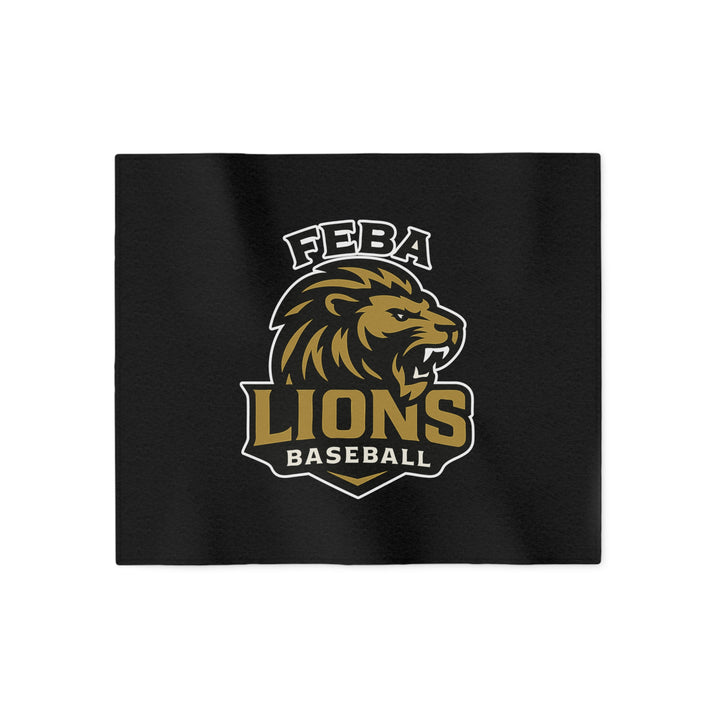 FEBA Lions Baseball Sweatshirt Blanket