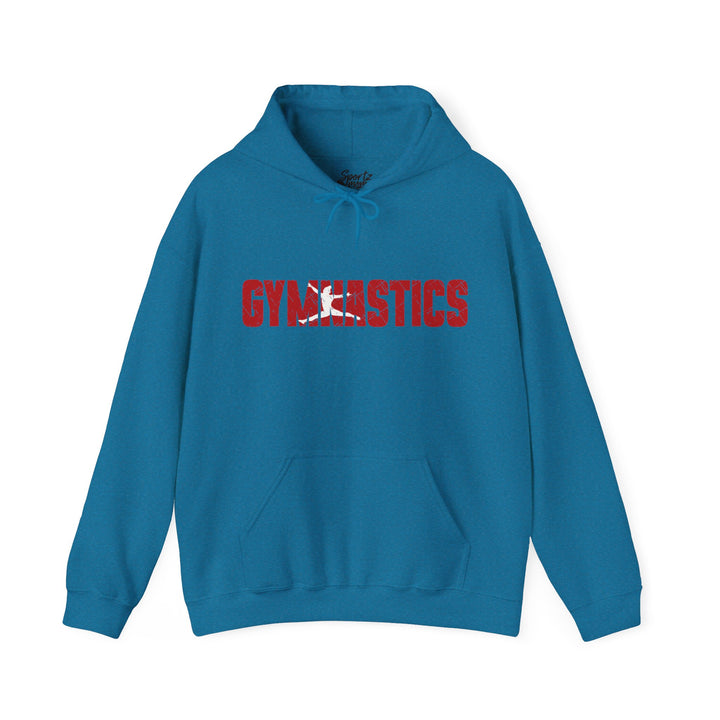 Gymnastics Adult Unisex Hooded Sweatshirt