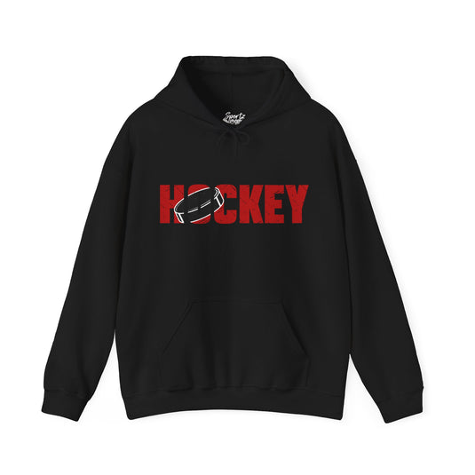 Hockey Adult Unisex Basic Hooded Sweatshirt