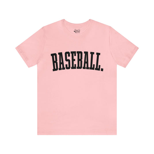 Tall Design Baseball Adult Unisex Mid-Level T-Shirt