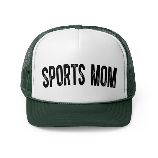 Rustic Design Sports Mom Trucker Hat