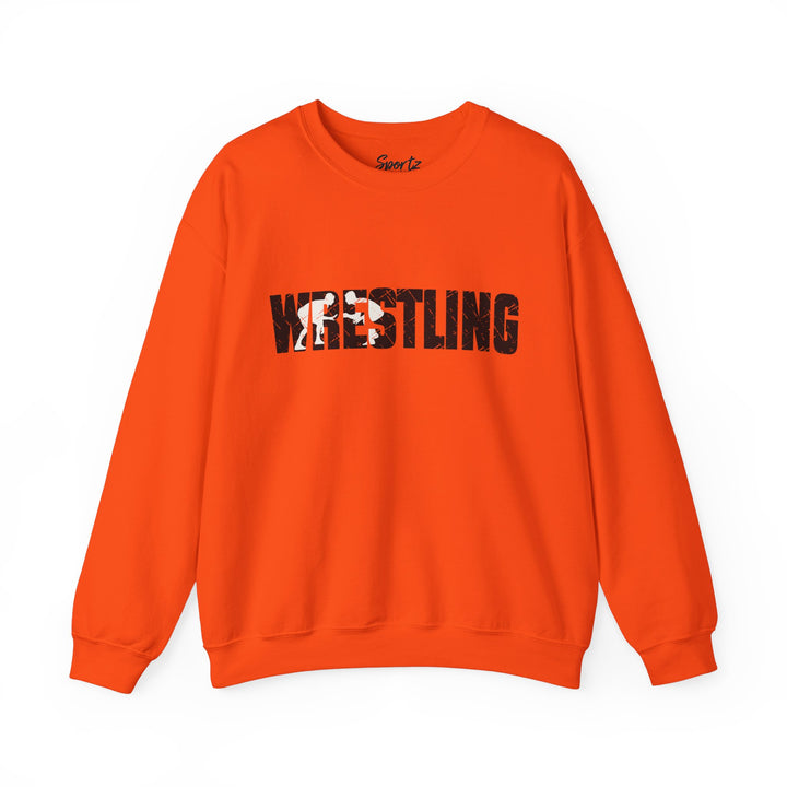 Wrestling Adult Unisex Crewneck Sweatshirt