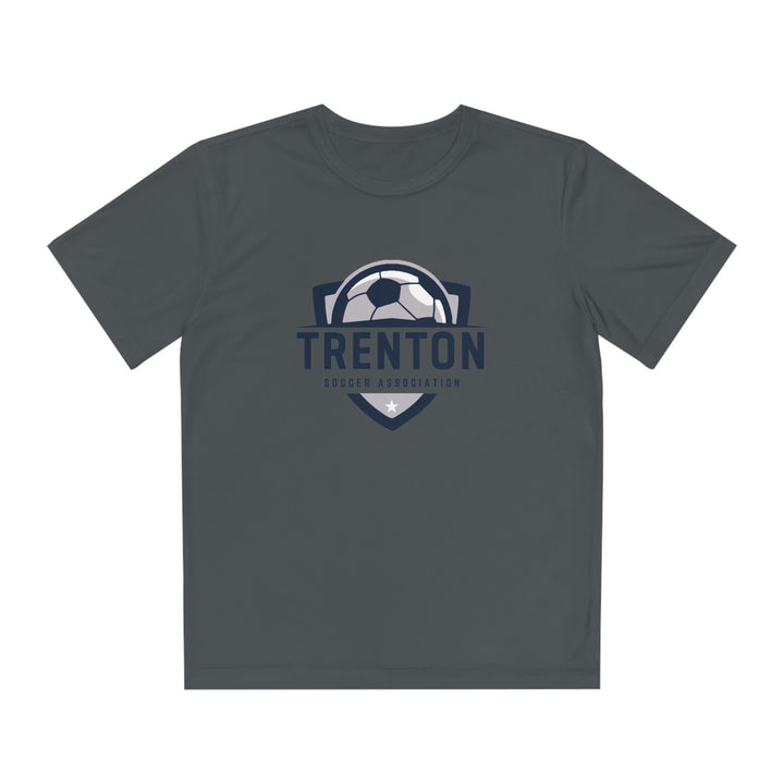Trenton Soccer Association Unisex Youth Short Sleeve Competitor Moisture Wicking T-Shirt