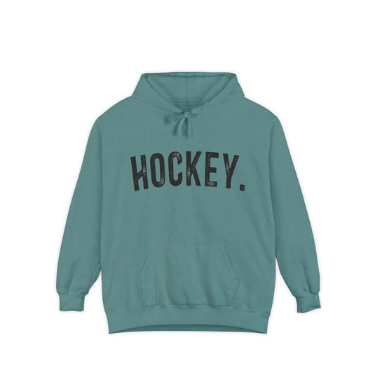 Rustic Design Hockey Adult Unisex Premium Hooded Sweatshirt