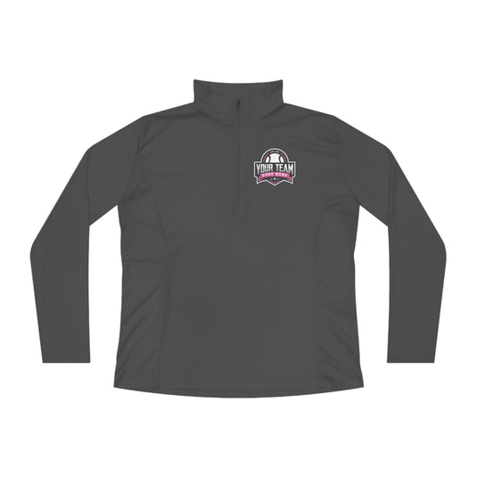 Women's Long Sleeve Quarter-Zip Pullover