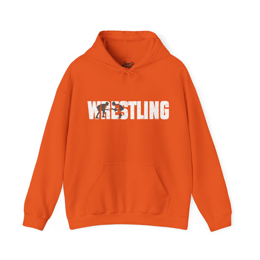 Wrestling Adult Unisex Basic Hooded Sweatshirt