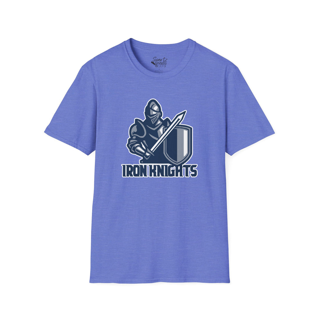Iron Knights Adult Unisex T-Shirt - Knight Design