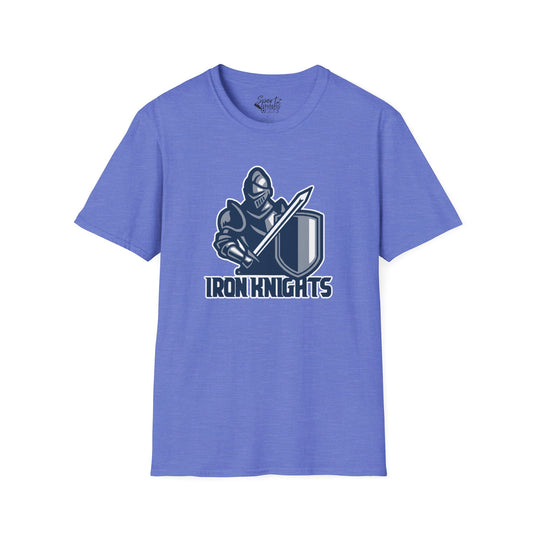 Iron Knights Basic Adult Unisex T-Shirt - Knight Design