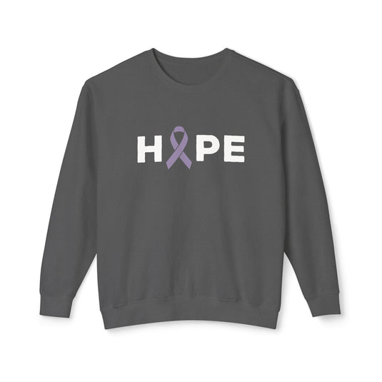 Hope Ribbon Adult Unisex Premium Crewneck Sweatshirt