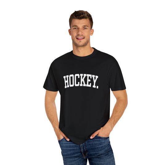 Tall Design Hockey Adult Unisex Premium T-Shirt