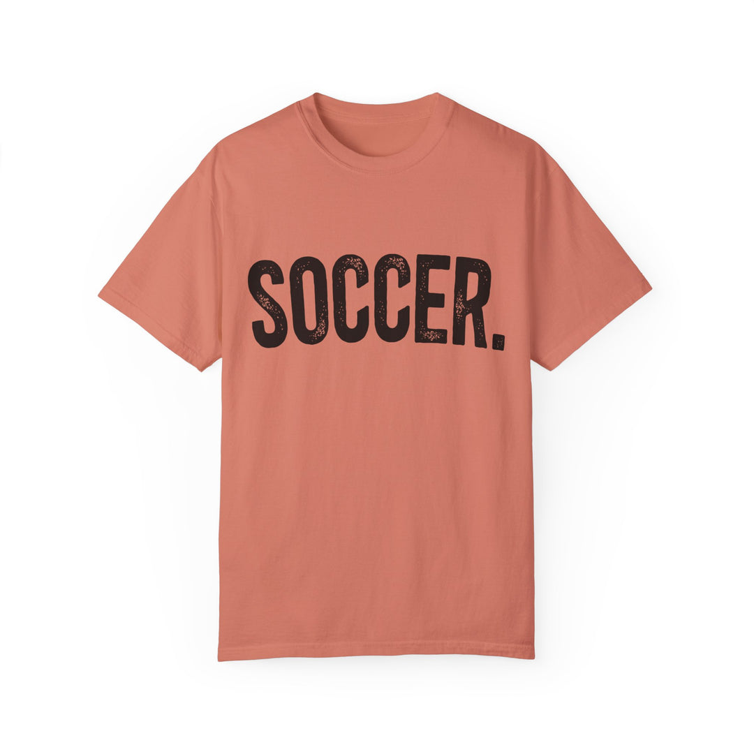 Rustic Design Soccer Adult Unisex Premium T-Shirt