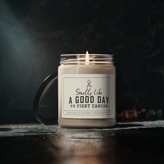 Smells Like A Good Day To Fight Cancer 9oz Candle