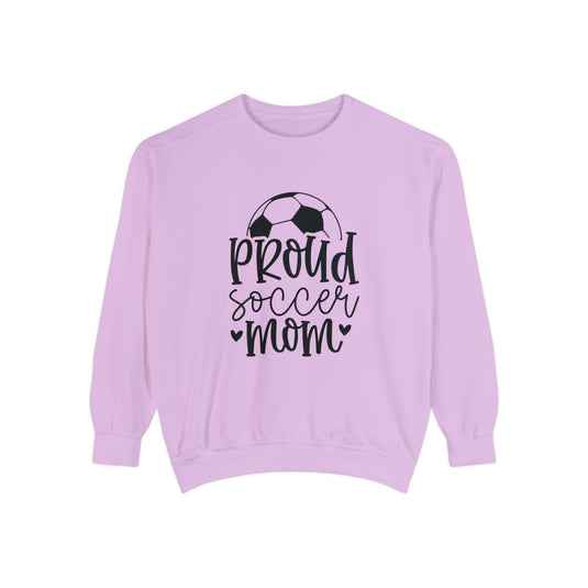 Proud Soccer Mom Adult Unisex Premium Crewneck Sweatshirt