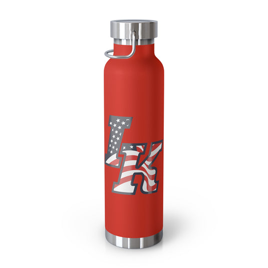 Iron Knights 22oz Bottle - w/Flag Design Only