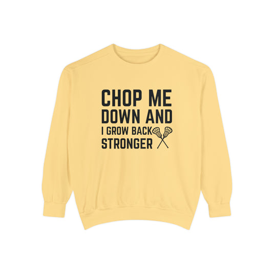 Chop Me Down Lacrosse Adult Unisex Premium Crewneck Sweatshirt