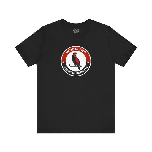 Wheeling Lightningbirds Unisex Adult Mid-Level T-Shirt