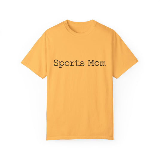 Sports Mom Adult Unisex Premium T-Shirt - Typewriter Design