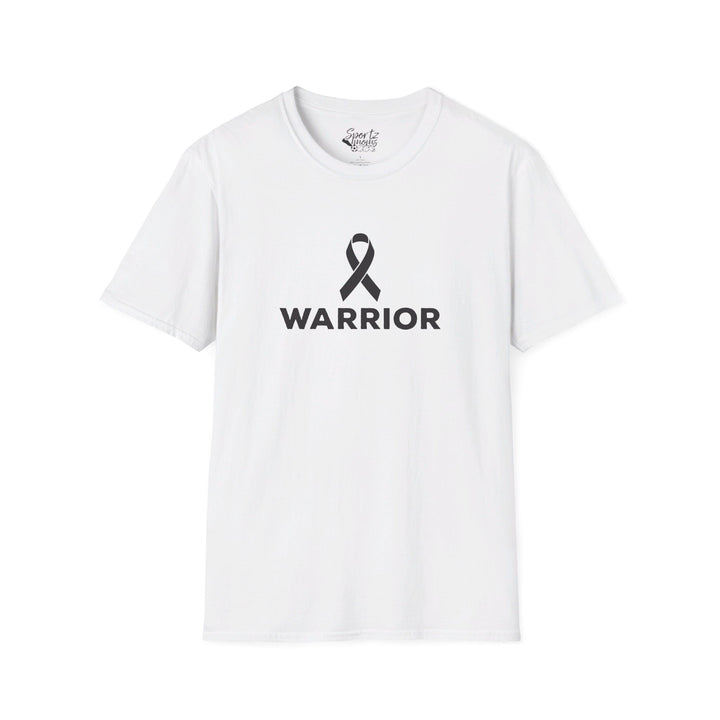 Cancer Ribbon Warrior Adult Unisex T-Shirt