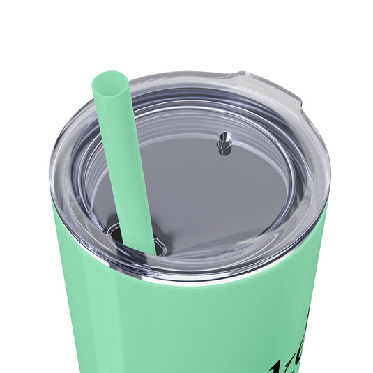 Weekends Coffee & Hockey 20oz Skinny Tumbler with Straw in Matte or Glossy