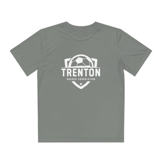 Trenton Soccer Association Unisex Youth Short Sleeve Competitor Moisture Wicking T-Shirt