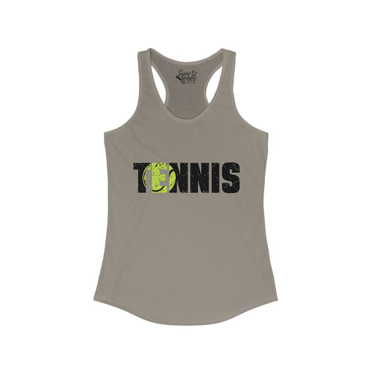 Tennis Adult Women's Racerback Tank