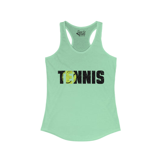 Tennis Adult Women's Racerback Tank