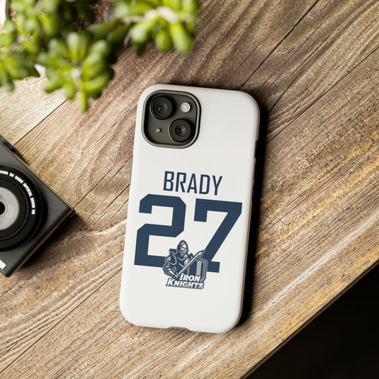 Iron Knights Phone Case w/Knight Design and Name & Number