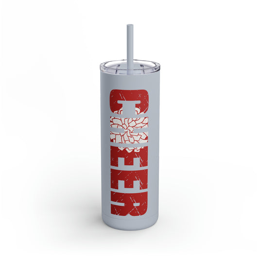 Cheer 20oz Skinny Matte Tumbler