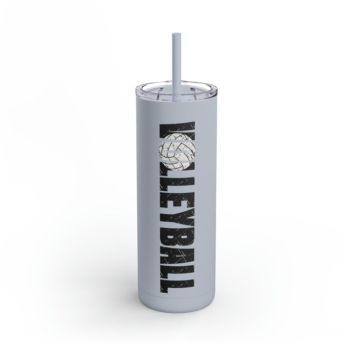Volleyball 20oz Skinny Matte Tumbler