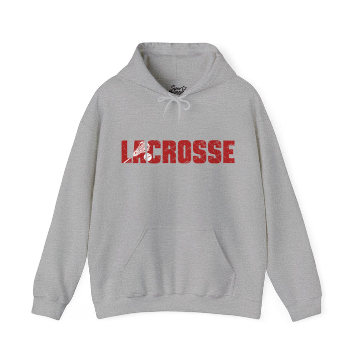Lacrosse Adult Unisex Hooded Sweatshirt