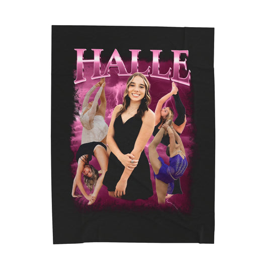 Picture Fusion Design Velveteen Blanket