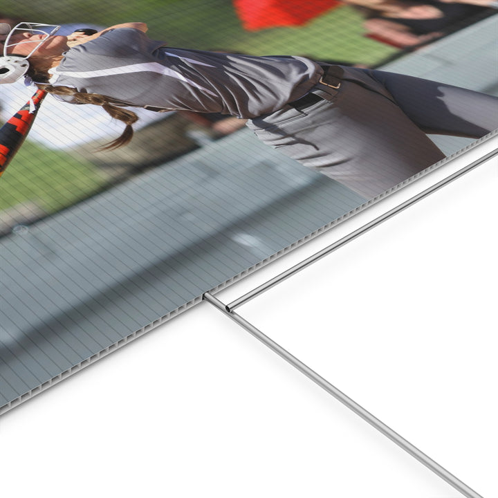 Quick Slants Photography Plastic Yard Sign