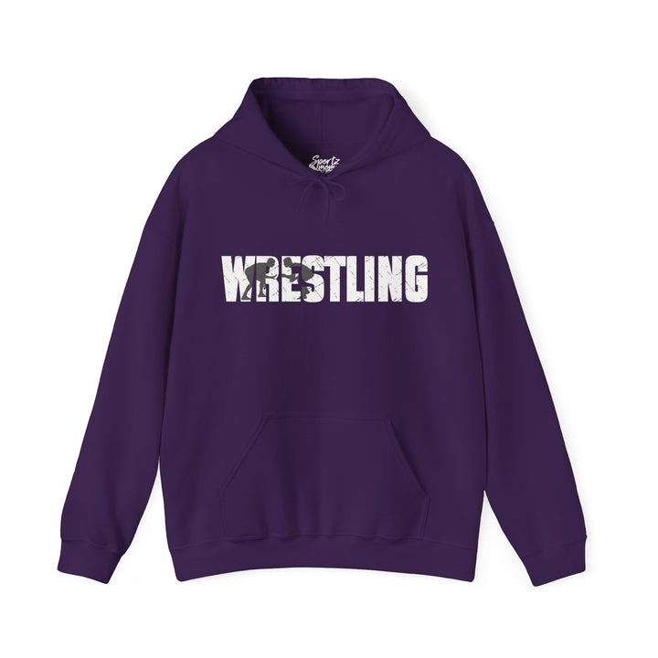Wrestling Adult Unisex Hooded Sweatshirt