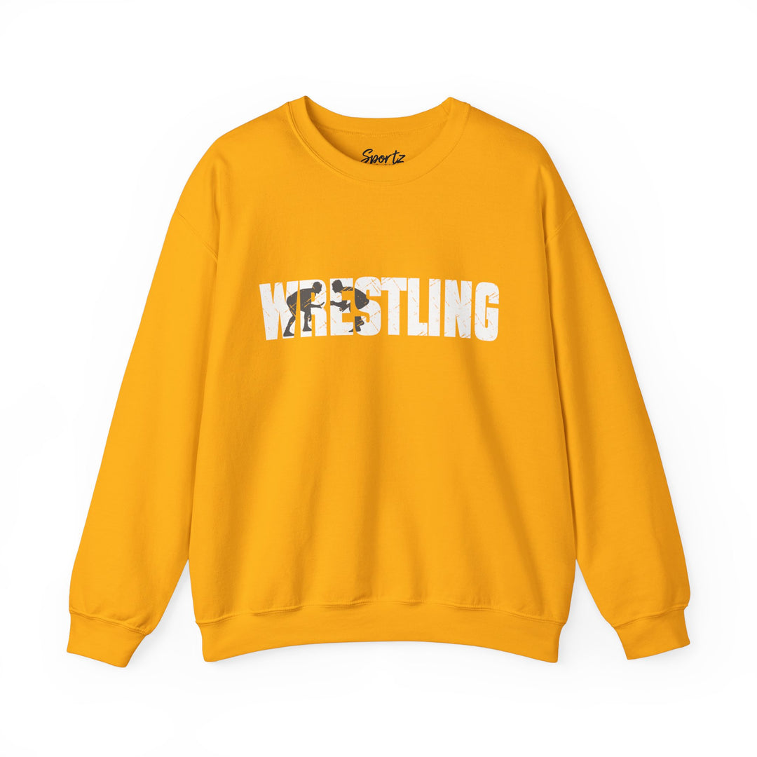 Wrestling Adult Unisex Crewneck Sweatshirt