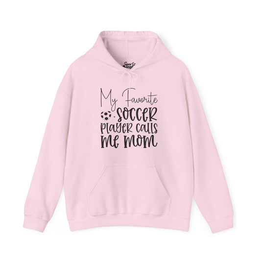 My Favorite Soccer Player Adult Unisex Basic Hooded Sweatshirt