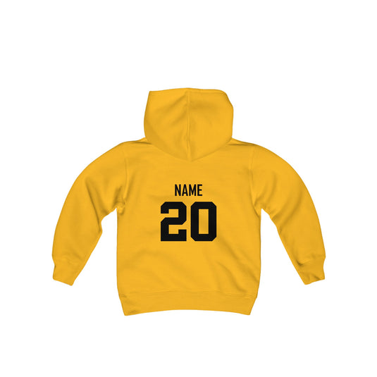 Coaler Youth Baseball Unisex Youth Basic Hooded Sweatshirt