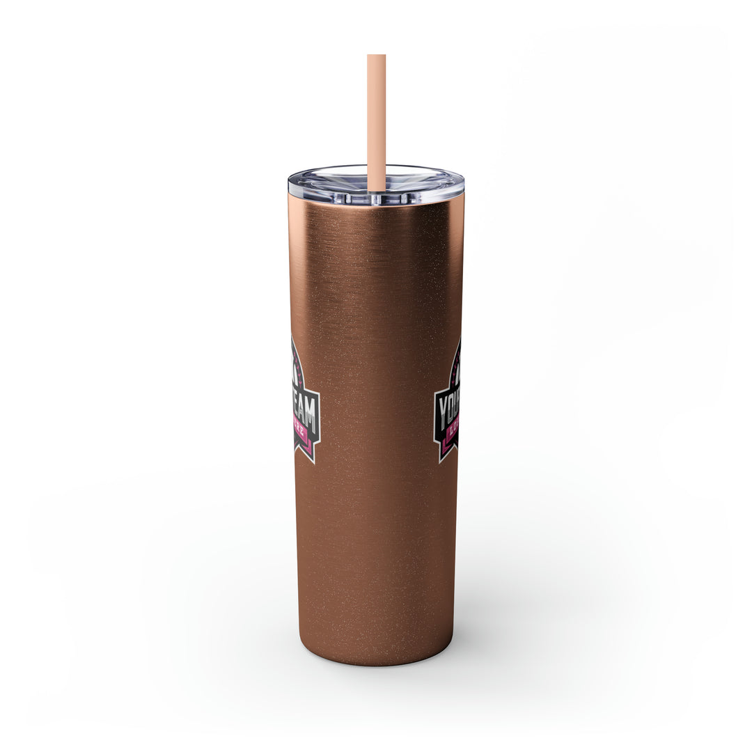 Skinny Tumbler with Straw 20oz