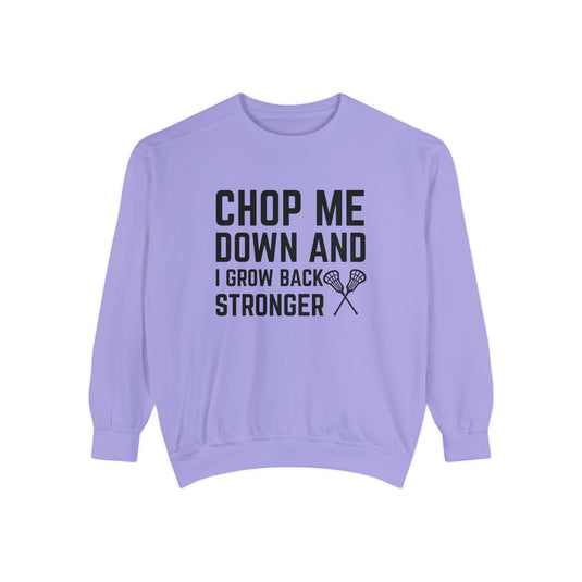 Chop Me Down Lacrosse Adult Unisex Premium Crewneck Sweatshirt