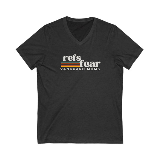 Refs Fear Vanguard Moms Adult Women's V-Neck T-Shirt