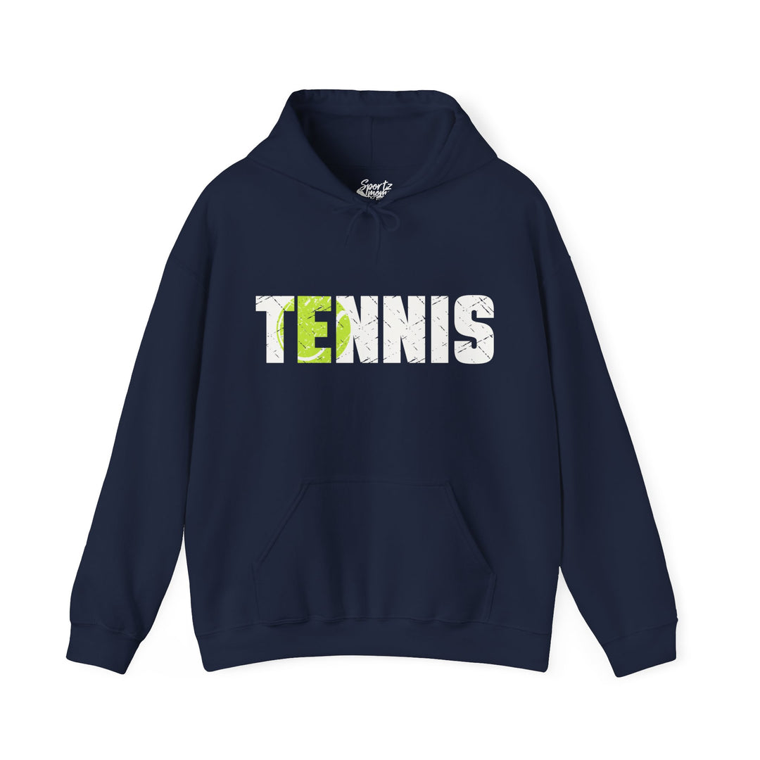 Tennis Adult Unisex Hooded Sweatshirt
