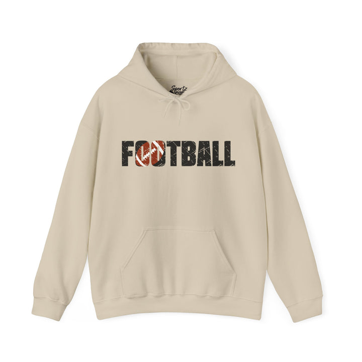 Football Adult Unisex Hooded Sweatshirt