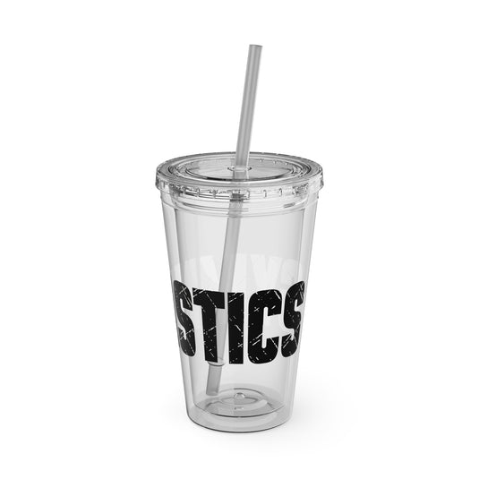 Gymnastics 16 oz Sunsplash Tumbler with Straw