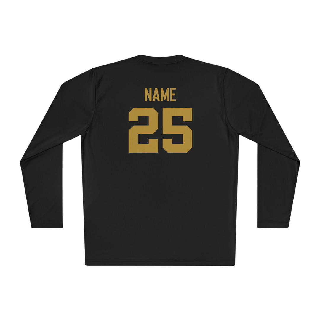 FEBA Lions Baseball Unisex Adult Long Sleeve Competitor Moisture Wicking Shirt