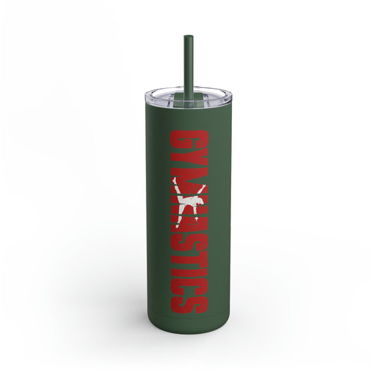 Gymnastics 20oz Skinny Matte Tumbler