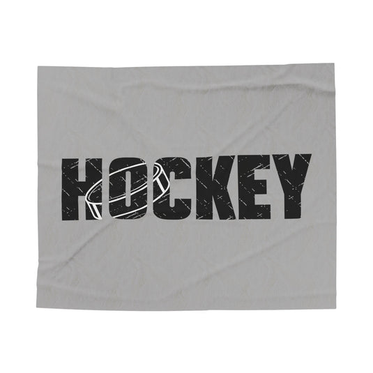 Hockey Plush Blanket