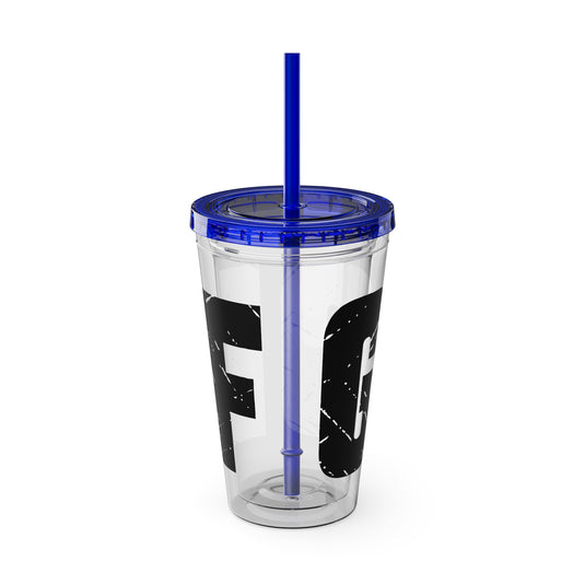 Golf 16 oz Sunsplash Tumbler with Straw