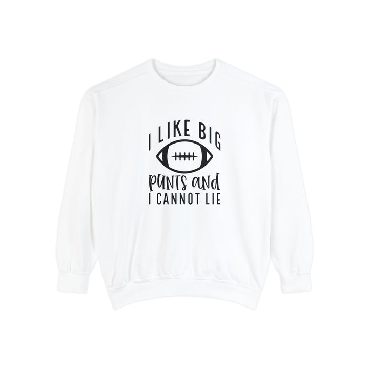 I Like Big Punts Football Adult Unisex Premium Crewneck Sweatshirt