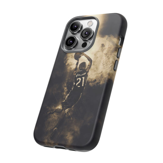 Custom Picture Tough Phone Case - Smoke Effect