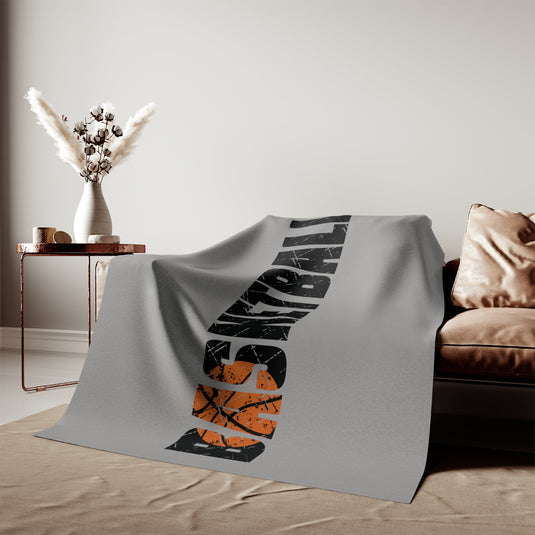 Basketball Sweatshirt Blanket